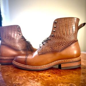 Taft Irwin boot Cognac leather
